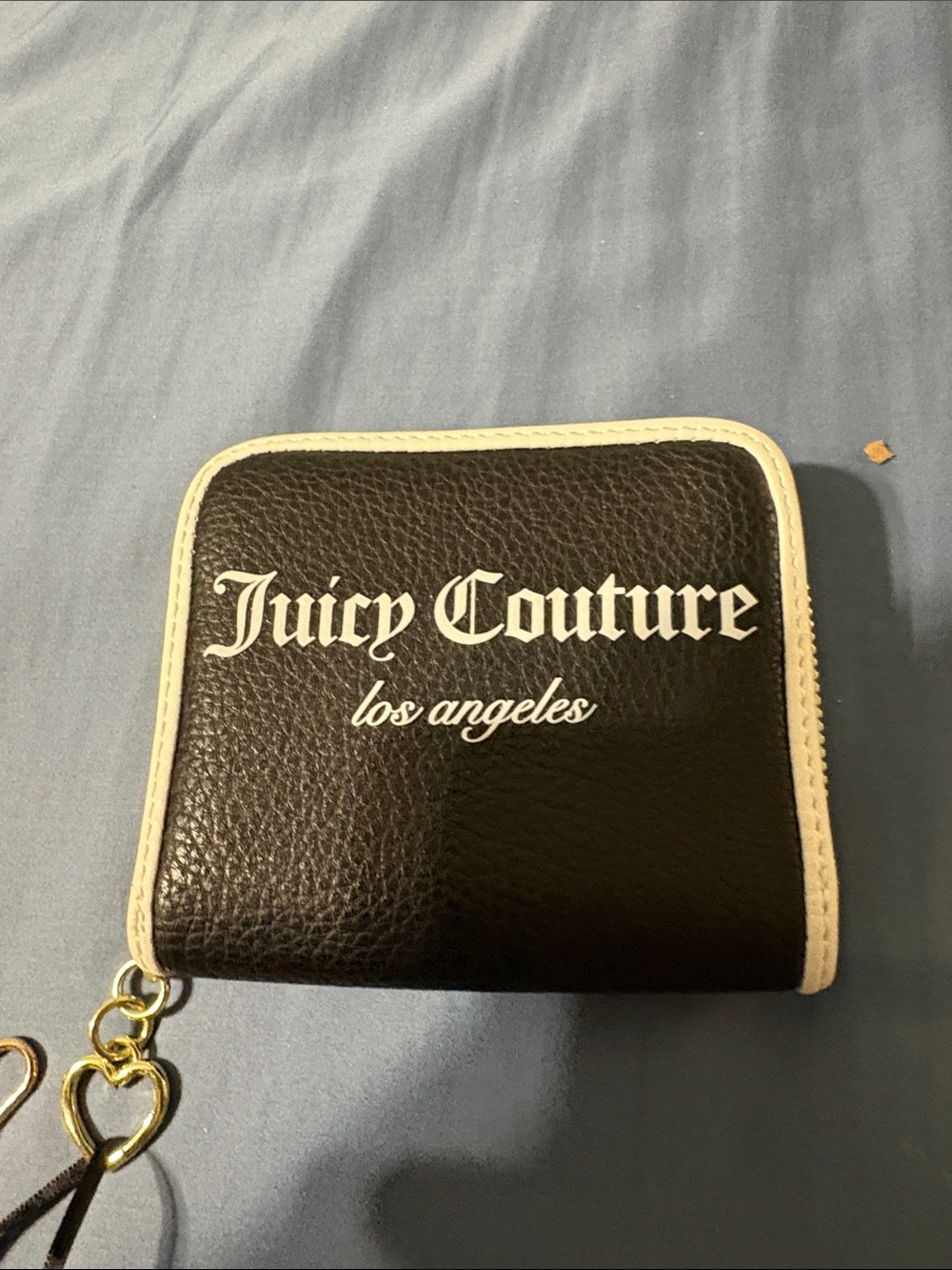 Juicy Couture Black Quilted wristlet with mini black crossbody purse. Nwt. - Picture 3 of 15
